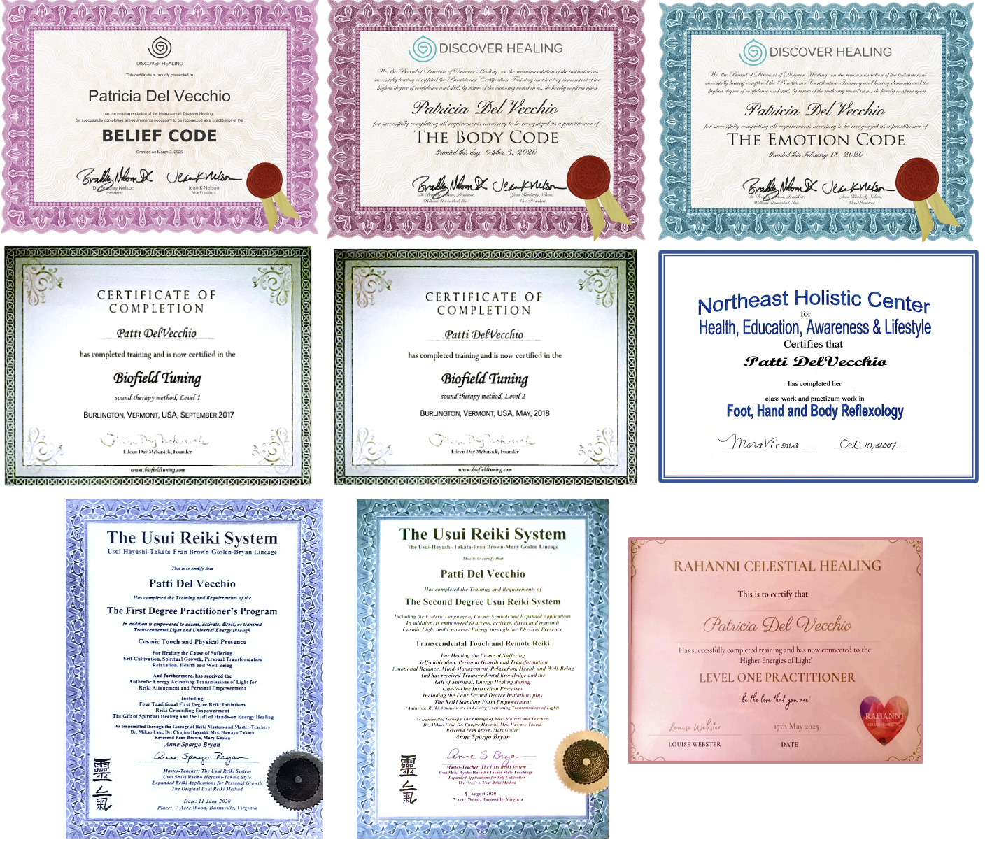 Certifications
